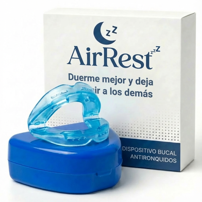 AirRest™ 2026 | Dispositivo Bucal  Anti-Ronquidos y Anti-Apnea del Sueño